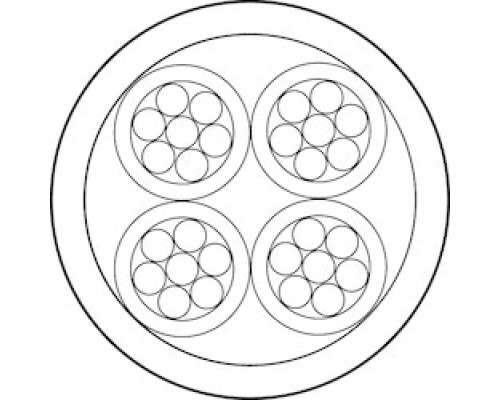 NORTHERN  N1804-1006-0110               18-4C Stranded BC PVC Unshielded - CMR - White - 1000’ Box