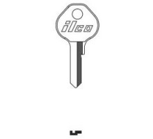 KABA ILCO CORP  1092CNTLBI NP A16  AA00019502              Cylinder Lock Key Blank, Brass, Nickel Plated, 16 Price Group, For Master