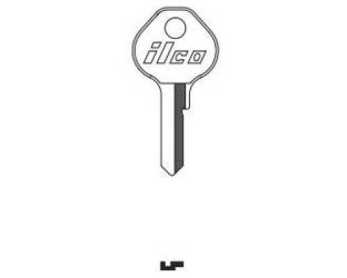 KABA ILCO CORP  1092CNTLBI NP A16  AA00019502              Cylinder Lock Key Blank, Brass, Nickel Plated, 16 Price Group, For Master