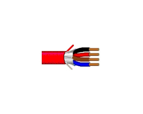 BELDEN  5322FL 0021000               Multi-Conductor - Commercial Applications 4 18 AWG PP FS FRPVC Red