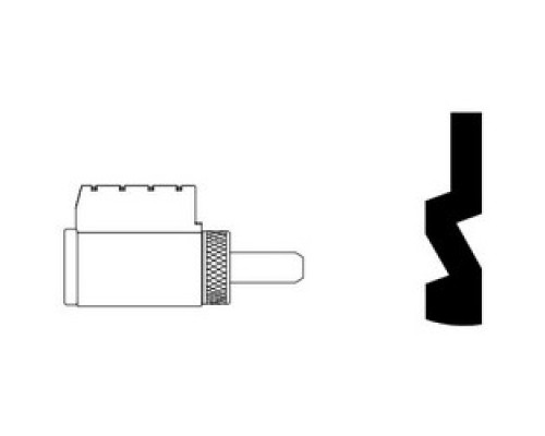 SCHLAGE ALLEGION BRAND  23-000-C 626        Door Lock Cylinder, Conventional, 6-Pin, C Keyway, Satin Chrome, For ND Series Lock Set Lever Handle, Hotel Function