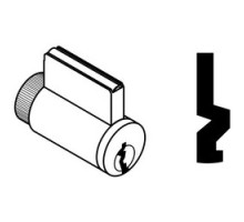 SCHLAGE ALLEGION BRAND  40-100-E 606        Door Lock Cylinder, Multiple Tailpiece, Conventional, E Keyway, Satin Brass, With 2 Key