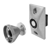 SECURITY DOOR CONTROLS  EH201224A               Magnetic Door Holder, Semi-Flush Mount, 12/24 Volt AC/DC, 3-1/16