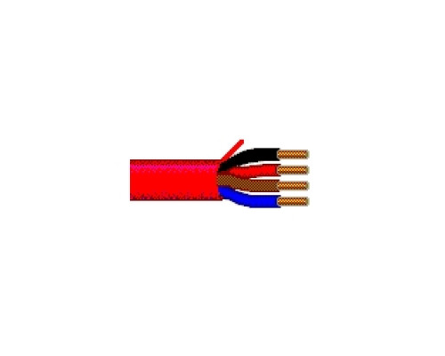 BELDEN  5222UL 0021000               Multi-Conductor - Commercial Applications 4 16 AWG PP FRPVC Red