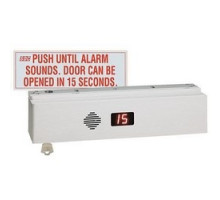 SECURITY DOOR CONTROLS  1511SNAKVD               Electromagnetic Lock, Delayed Egress, Single, 12/24 VDC, 1650 Lb Load, Anodized Aluminum, 11