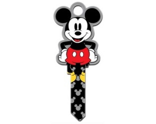 HOWARD KEYS  KW-D103               Decorative Key Blank, Kwikset, Disney Mickey Mouse Shape