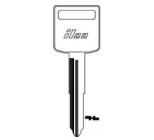 KABA ILCO CORP  SUZ18 NP A06  AF01636002              Vehicle Key Blank, Brass, Nickel Plated, 6 Price Group, For Suzuki Automobile, Suzuki Motorcycle