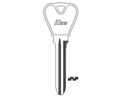 KABA ILCO CORP  H70 NP A05  X231              Vehicle Key Blank, Brass, Nickel Plated, 5 Price Group, For Ford
