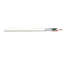 APPROVED MANUFACTURERS  AL-1802C-2-2S-01-BX                        18AWG 7/0152 Bare Copper 2 Conductor Shielded Plenum White, Sound/Security Alarm
