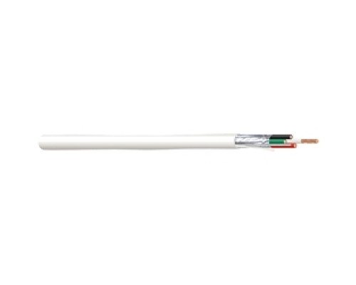 APPROVED MANUFACTURERS  AL-1808C-2-2S-01                        18AWG 7/0152 Bare Copper 8 Conductor Shielded Plenum White, Sound/Security Alarm