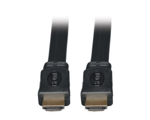 TRIPP LITE P568-010-FL        High Speed HDMI Flat Cable, Ultra HD 4K x 2K, Digital Video with Audio M/M , Black, 10-ft.