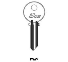 KABA ILCO CORP  DND-Y1 BR A02               Cylinder Lock Key Blank, 5-Pin, Do Not Duplicate, Natural Brass, 2 Price Group, For Yale