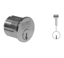 SARGENT  41 32D LA 1-BIT               Mortise Cylinder Lock, 6-Pin, 1-1/8