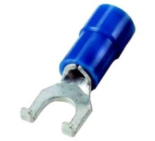 THOMAS & BETTS  KV14-10FF-T               Vinyl Flanged Fork Wire Range 16-14 Bolt Hole #10