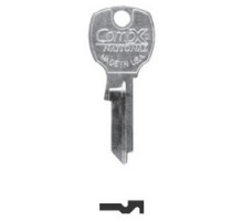 NATIONAL CABINET LOCK  D4300               Mailbox Lock Key Blank, Pin Tumbler, Standard, 5-Pin, Brass, For 1000PS to 1999PS and 3000PS to 3999PS Lock