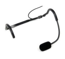 TOA ELECTRONICS INC  MIC-SJ66-BK               Aerobics Headband Microphone, Super Cardioid Electret Condenser, 120 dB SPL, 2 to 10 Volt, 50 Microampere, 60 Hertz to 16 Kilohertz, 3000 Ohm, 1500 MM Length Cable, Black