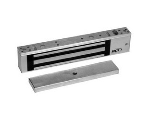 RUTHERFORD CONTROLS INTERNATIO  8371 SCS X 28               Electromagnetic Lock, Single, 750 Lb Holding Force, 12/24 Volt DC, 9-3/8