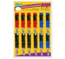 LUCKY LINE PRODUCTS INC  64112               Sports Key Lanyard, Flat, 18