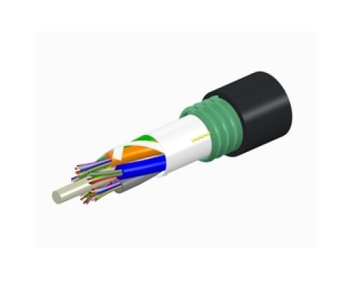 COMMSCOPE ENTERPRISE SOLUTIONS  760155051  Z-024-LA-5L-F12BK/25D/C              Fiber Cable, Indoor/Outdoor, Single Jacket/Single Armor, Low Smoke Zero Halogen, Gel-Free, Stranded Loose Tube, 24 Fiber, Lazrspeed 300 OM3 Multimode