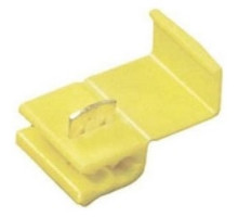 3M 7100003124 562-BIN       Insulation Displacement Connector, Double Run or Tap, 600 Volt, 12 AWG Solid/Stranded , 10 AWG Stranded , Flame Retardant, Polypropylene Insulation, Yellow, Bin