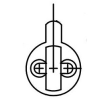 KABA ILCO CORP  863A-00-10               Door Lock Cylinder Cam, Adams Rite, For Mortise Cylinder