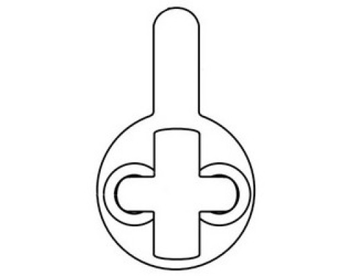 SCHLAGE ALLEGION BRAND  B520-256        Door Lock Cylinder Cam, For Corbin Russwin 20-001 Series Door Lock