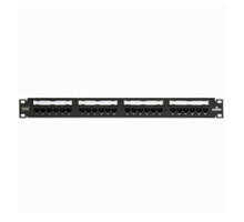 LEVITON  69586-U24               eXtreme 6+ Universal Patch Panel, 24-Port, 1RU, Category 6, Includes Cable Management Bar