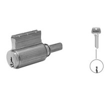 SARGENT  C10-1 15 LE 1-BIT               Door Lock Cylinder, LE Keyway, Satin Nickel, For 10/8/7/6500 Bored/Auxiliary/Integra/Mail Box Lock