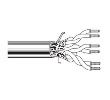 BELDEN  5542FE 0081000               Multi-Conductor - Commercial Applications 3-Pair 22 AWG PVC FS FRPVC Gray