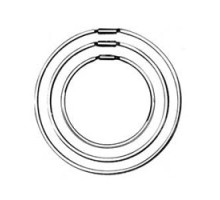 HPC INC  H-LKR-6               Key Ring, Large, 6