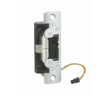 ADAMS RITE MANUFACTURING  7401-130               Door Electric Strike, Fail Safe/Fail Secure, 12/24 Volt AC/DC, Clear Anodized, With 4-7/8