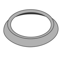 GENERAL LOCK  CR-2 10B               Mortise Cylinder Ring, 1/8