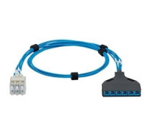 PANDUIT  QPCSDBRSB20               QN SwPt Hns Cat6 28AWG BU RPP-PTC 20ft