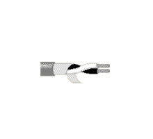 BELDEN BAV 8780 0601000        Multi-Conductor - Single-Pair Cable 1-Pair 16 AWG PVC Polyvinyl Chloride Shield PVC Polyvinyl Chloride Chrome
