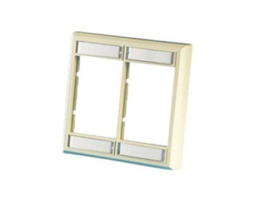 ORTRONICS 40300159-13        Series II Faceplate dual gang , .75