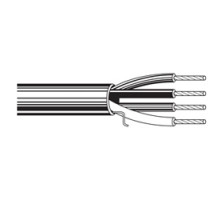 BELDEN  6302UE 877500               Multi-Conductor - Commercial Applications 4 18 AWG FLRST FLRST Natural