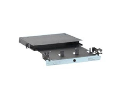 PANDUIT  FRME1U               Opticom Rack Mount Fiber Enclosure Black 1 RU 3 Ports