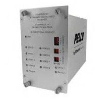 PELCO  FTV80D2M1ST               8-channel 10-bit Digital Video Multiplexer 2 Data Bi-directional and 1 Contact Closure Bi-directional Transmitter Multimode ST Connector