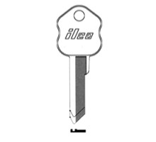 KABA ILCO CORP  SY5-NS NS A53               Safe Deposit Key Blank, 6-Pin, Natural Nickel Silver, 12 Price Group, For Security/Kumahira