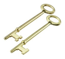 LUCKY LINE PRODUCTS INC  87102               Door Skeleton Key, Notch Tip, 3-1/4