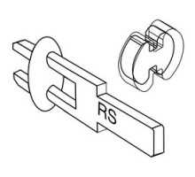 MARKS USA  HR1984S               Interchangeable Core Tailpiece, Cylindrical, For Classroom/Vestibule/Classroom Intruder/Communicating/Communicating Classroom/Corridor