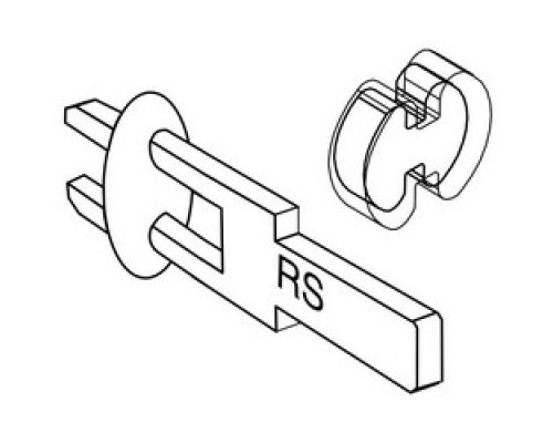 MARKS USA  HR1984S               Interchangeable Core Tailpiece, Cylindrical, For Classroom/Vestibule/Classroom Intruder/Communicating/Communicating Classroom/Corridor