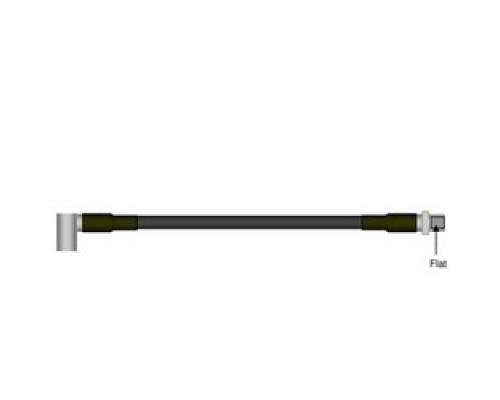 ANDREW  L4A-BDFDR-6-P               LDF4-50A Sureflex Jumper With Interface Types 7-16 DIN Female Bulkhead And 7-16 DIN Male Right Angle, 6FT