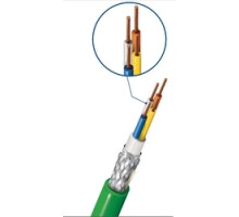 BELDEN  7960A 1SW1000               22 AWG -2 PAIR SF/UT PAIR TN CONDUCTOR PROFINET, CAT5E FRPE PV CONDUCTOR GREEN JACKET, 1K REEL TYPE A