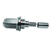 TIMES MICROWAVE EZ-300-NF-BH-X 3190-8013       N-FEMALE JACK BULKHEAD  CRIMP CONNECTOR NON-SOLDER PIN NO BRAID TRIM