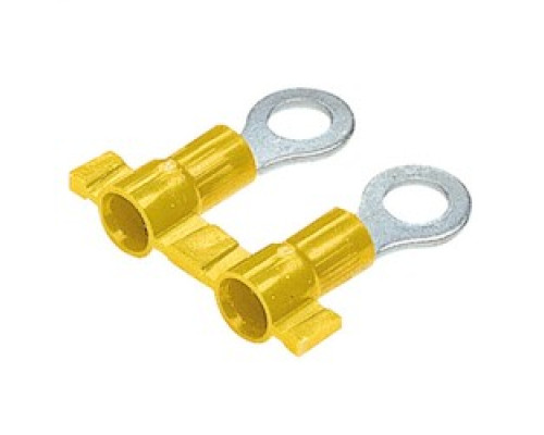 PANDUIT  PMV6-5RB-2K               Reel-Fed Ring Terminal, 4.0 A 6.0mmA2 wire range, M5 stud size, vinyl insulated, funnel entry.