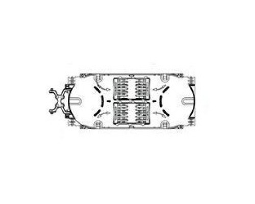 COMMSCOPE  HL0017-000  FOSC-ACC-A-TRAY-12-SMV60              FOSC Fiber Optic Splice Tray Kit, Includes 13 Splice Protection Sleeves