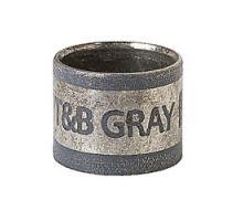THOMAS & BETTS  GSB165               Two Piece Inner Sleeve Connector For Hexagonal Range, Length 5/16 Inch/7.9mm, Inner Diameter .165 Inches/4.20mm, Outer Diameter .194 Inches/4.92mm, Color Silver, Hard Bronze, Tin Plated