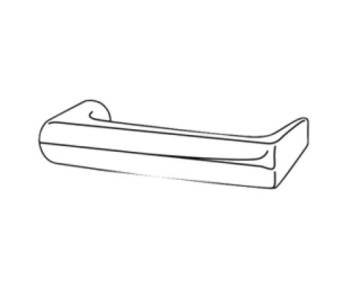 ADAMS RITE MANUFACTURING  3080E03-0-3U-50-32D               Exit Device Entry Trim, Electrified, Fail Secure, 24 Volt DC, Square Handle, Universal Kit, Satin Stainless, With Hole