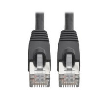 TRIPP LITE N262-014-BK        Cat6a 10G-Certified Snagless Shielded STP Network Patch Cable RJ45 M/M , PoE, Black, 14 ft.